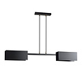 Emibig Emibig Lohja 2L hanglamp zwart 2x E27 - Perfecte verlichting voor elke ruimte