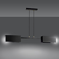 Emibig Emibig Lohja 2L lámpara colgante negra 2x E27 - Iluminación ideal para cualquier espacio