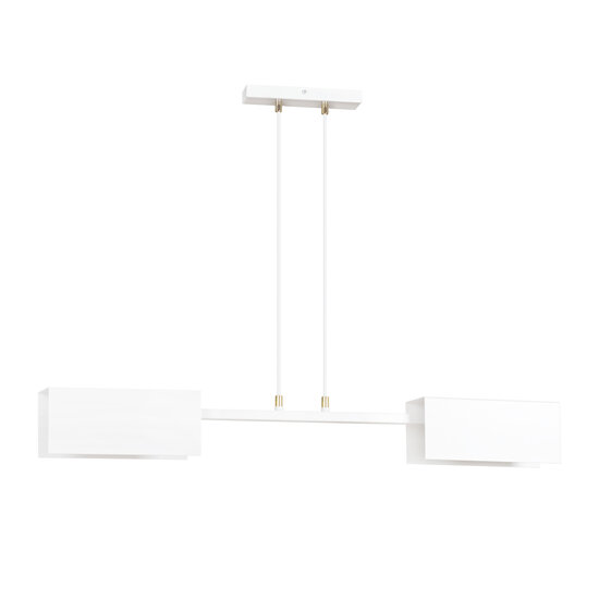 Lohja 2L hanglamp wit 2x E27