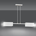 Lohja 2L hanging lamp white 2x E27