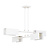 Lampe à suspension Lohja 4L blanche 4x E27