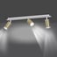 Emibig Emibig Kokkola 3L lámpara de techo blanca y dorada 3x GU10 orientable - Iluminación ideal para cualquier habitación