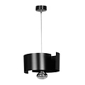 Kouvola 1 lamp black hanging lamp E27
