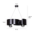 Emibig Emibig Kouvola 2 lámpara colgante negra E27 - Ideal para una iluminación elegante