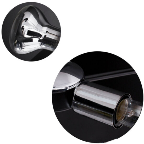 Kouvola 2 lampes suspension noire E27