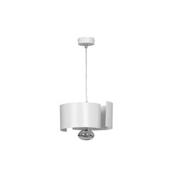 Kouvola blanc 1 lampe suspension E27