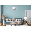 Emibig Emibig Kouvola witte 1 lamp pendel hanglamp E27 - Perfect voor sfeervolle verlichting