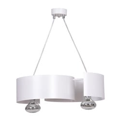 Emibig Kouvola blanche 2 lampes suspension E27