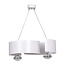 Kouvola white 2 lamp pendant lamp E27