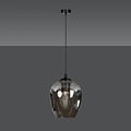 Emibig Emibig Nokia smoked glass single pendant lamp E27 - Ideal lighting for any space
