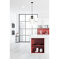 Nokia transparent glass single pendant lamp E27