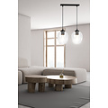Nokia double transparent glass single pendant lamp E27