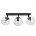 Emibig Emibig Imatra 3L schwarz mit transparenten Glasbirnen 3x E14 - Ideale Beleuchtung für jeden Raum