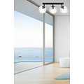 Emibig Emibig Imatra 3L black with transparent glass bulbs 3x E14 - Ideal lighting for any space