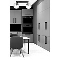 Emibig Emibig Imatra double round 2L black with transparent glass bulbs 2x E14 - Perfect lighting for any space