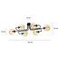 Kangasala special 6L ceiling lamp black with amber bulbs E14