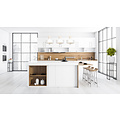 Emibig Emibig Vihti white with wooden long hanging lamp 3L 3x E27 - Ideal for creating a warm atmosphere in your home