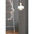 Emibig Emibig Vihti 1L blanc avec lampe suspendue en bois 1x E27 - Idéal pour un intérieur moderne