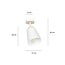 Emibig Emibig Salo white ceiling lamp white and wood 1x E27 - Ideal lighting for any room