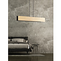 Emibig Emibig Raisio lange Hängelampe aus Holz mit schwarzem Innenraum 3x E27 - Ideal für eine gemütliche Atmosphäre in jedem Raum