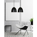 Emibig Emibig Varkaus double dôme noir 2x E27 lampe suspendue blanche à l'intérieur - Éclairage élégant pour tout intérieur