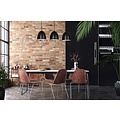 Emibig Emibig Varkaus triple black dome 3x E27 hanging lamp white inside - Ideal for modern interiors