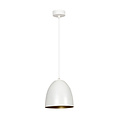 Emibig Emibig Varkaus lámpara colgante 1x E27 blanca y dorada - Iluminación perfecta para cualquier espacio