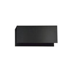 Lohja wall lamp black 1x E27