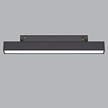 Magnetic dimmable (Dali or RF) LED module 49 cm for 48V rail 20W
