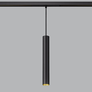 Lámpara colgante cilíndrica 48V 10W (regulable Dali o RF) 4 cm, tubo de 30 cm de largo