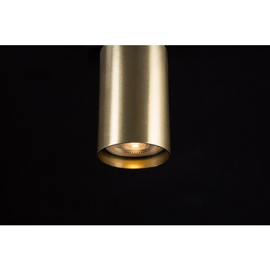 Emibig Emibig Mikkeli 2x GU10 orientable hanging lamp black with gold - Elevate your space with stylish lighting