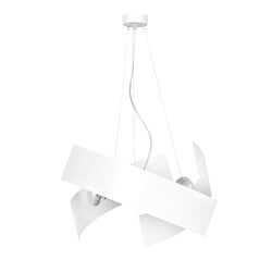 Emibig Lampe suspendue Kuopio blanche 3xE27 métal
