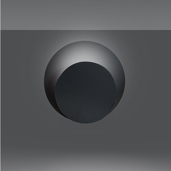 Emibig Emibig Pori schwarze Wandleuchte 1x E27 - Ideal für eine gemütliche Atmosphäre