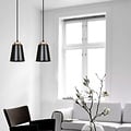 Emibig Emibig Kaarina 2L black pendant lamp with wood 2x E27 - Perfect lighting for any space