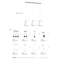 Emibig Emibig Kaarina 2L black pendant lamp with wood 2x E27 - Perfect lighting for any space