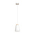 Emibig Kaarina lampe suspendue blanche avec bois 1x E27