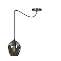Malmo 1L pendant fumed E27 decentralizable