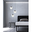 Emibig Emibig Uppsala lámpara colgante negra 3L con vidrio transparente 3x E14 - Iluminación perfecta para cualquier espacio
