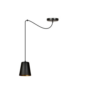 Jonkoping gold and black 1L hanging lamp E27