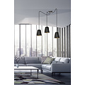 Jonkoping goud en zwarte 3L hanglamp 3x E27
