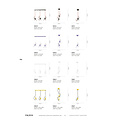 Lund 2x E27 hanging lamp black climbing guys