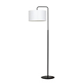Emibig Emibig Lámpara de pie Umea con pantalla blanca y base negra 1x E27 - Ideal para interiores modernos