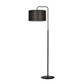 Umea wenge en zwarte vloerlamp 1x E27