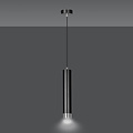 Emibig Emibig Tubo colgante negro GU10 Gavle con acabado en cromo - Iluminación ideal para cualquier espacio