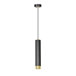 Emibig Gavle gold and black revolving tube GU10 adjustable in height