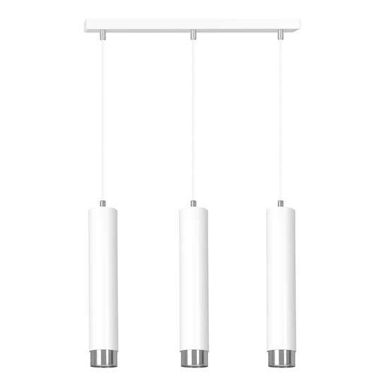 Emibig Emibig Gavle 3L blanc pendel GU10 avec finition chrome - Éclairage idéal pour chaque espace