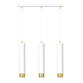 Emibig Emibig Gavle 3L weiß-goldene Hängezylinder GU10 - Ideal für eine gemütliche Atmosphäre in Ihrem Schlafzimmer
