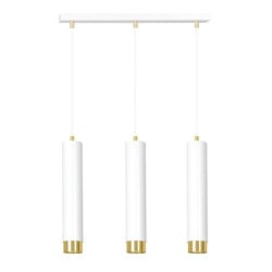 Emibig Gavle 3L white and gold hanging cylinders GU10