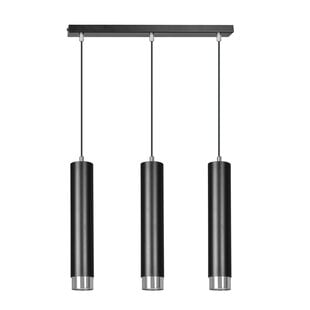 Emibig Gavle 3L black GU10 pendant boiler with chrome finish