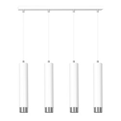 Emibig Gavle 4L chaudière suspendue blanche GU10 avec finition chrome